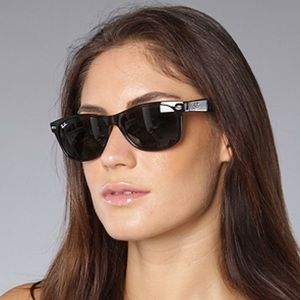 Women’s small frame RayBan wayfarers